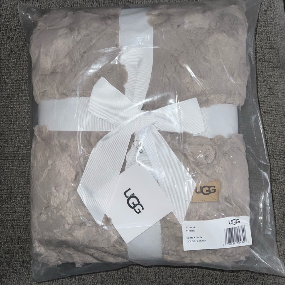 UGG Adalee Faux Fur Throw Blanket